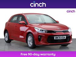 Red Used 2020 Kia Rio 2 Hatchback | £11,289 (Fair price)