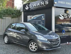 Grey Used 2015 Peugeot 208 Active Hatchback | £2,995 (Good price)