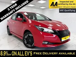 Red Used 2023 Nissan Leaf Acenta Hatchback | £11,595 (Good price)