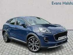 Blue Used 2023 Ford Puma Titanium Hatchback | £15,370 (Good price)