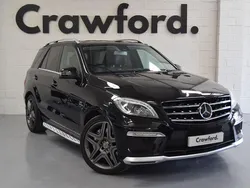 Black Used 2014 Mercedes ML63 AMG AMG SUV | £17,995
