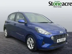 Blue Used 2021 Hyundai i10 SE Hatchback | £10,695 (Fair price)