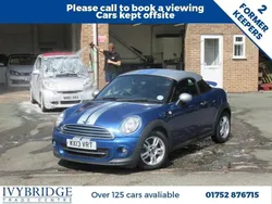 Blue Used 2013 Mini Cooper Coupé Coupe | £4,275 (Good price)