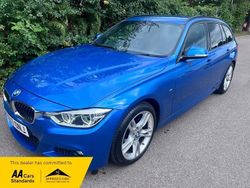 Blue Used 2017 BMW 320 M Sport Estate | £15,995 (Fair price)