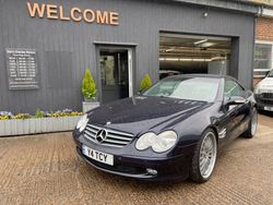Blue Used 2002 Mercedes SL500 Cabriolet | £9,995 (Expensive)