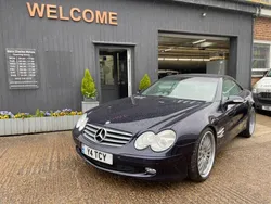 Blue Used 2002 Mercedes SL500 Cabriolet | £9,995 (A bit pricey)