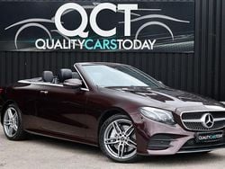 Red Used 2018 Mercedes E350 AMG Line Premium Plus Cabriolet | £24,995 (A bit pricey)