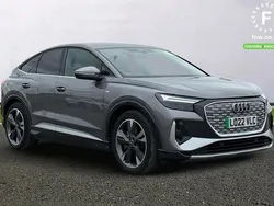 Grey Used 2022 Audi Q4 e-tron S-Line SUV | £23,899