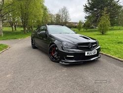Black Used 2012 Mercedes C63 AMG AMG Edition 1 Coupe | £18,995 (Fair price)