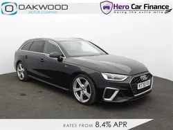 Black Used 2021 Audi A4 S-Line Estate | £22,978 (Expensive)