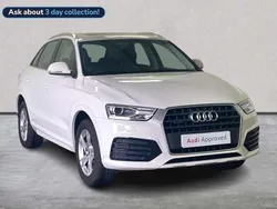 White Used 2018 Audi Q3 Sport SUV | £16,000 (Super price)