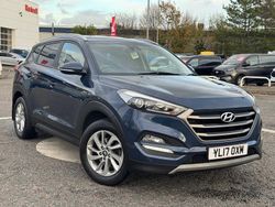 Blue Used 2017 Hyundai Tucson SE SUV | £8,449 (Fair price)