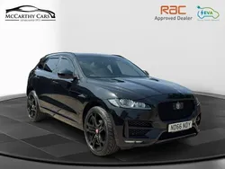 Black Used 2017 Jaguar F-Pace R-Sport SUV | £16,795 (Fair price)