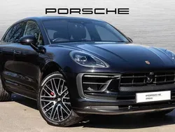 Jet black metallic Used 2024 Porsche Macan S SUV | £74,990 (Expensive)