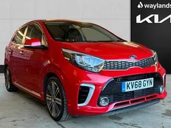Red Used 2018 Kia Picanto GT-Line S Hatchback | £9,995 (Fair price)