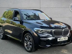 Black Used 2022 BMW X5 M Sport SUV | £43,490 (Good price)