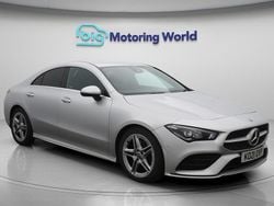 Silver Used 2021 Mercedes CLA200 AMG line Coupe | £18,100 (Good price)
