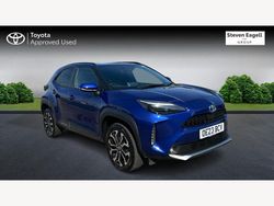 Blue Used 2023 Toyota Yaris Hybrid Design Hatchback | £20,313 (Expensive)