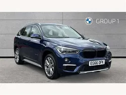 Blue Used 2016 BMW X1 xLine SUV | £17,499 (A bit pricey)