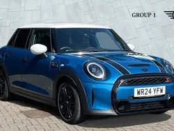 Blue Used 2024 Mini Cooper S Exclusive Hatchback | £23,995 (A bit pricey)