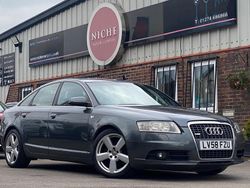Grey Used 2008 Audi A6 S-Line Sedan | £3,490