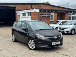 Black Used 2016 Vauxhall Zafira Tourer Design Edition MPV | £3,990 (Super price)