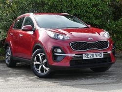 Red Used 2020 Kia Sportage 2 SUV | £13,135 (Good price)