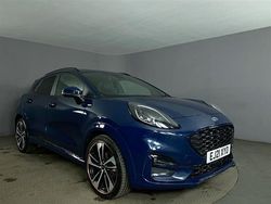 Blue Used 2021 Ford Puma ST-Line X SUV | £18,299 (Fair price)
