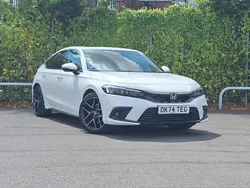 White Used 2024 Honda Civic Advance Hatchback | £30,998 (Fair price)
