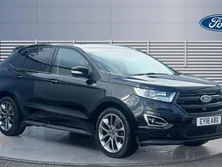 Black Used 2018 Ford Edge ST-Line SUV | £20,447 (A bit pricey)
