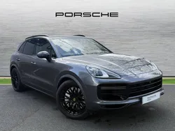 Quartzite grey metallic Used 2019 Porsche Cayenne Turbo SUV | £59,900 (Good price)