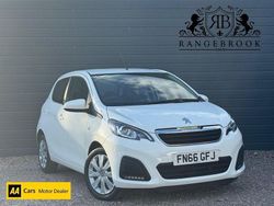 White Used 2016 Peugeot 108 Active Hatchback | £9,499 (A bit pricey)