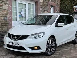 White Used 2014 Nissan Pulsar N-TEC Hatchback | £2,399 (Good price)