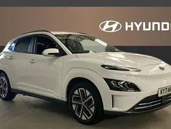 White Used 2021 Hyundai Kona Premium SUV | £14,238 (Fair price)