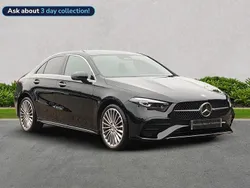 Black Used 2023 Mercedes A250 AMG Line Premium Plus Sedan | £27,434 (Expensive)