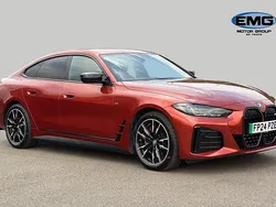 Orange Used 2024 BMW i4 Shadowline Sedan | £41,495 (Good price)