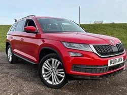 Red Used 2019 Skoda Kodiaq SE L SUV | £16,995 (Fair price)