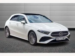White Used 2023 Mercedes A180 AMG Line Premium Plus Hatchback | £27,395 (Expensive)