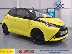 Yellow Used 2017 Toyota Aygo X-cite Hatchback | £6,495 (Fair price)