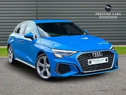 Blue Used 2020 Audi A3 S-Line Hatchback | £20,491 (Fair price)