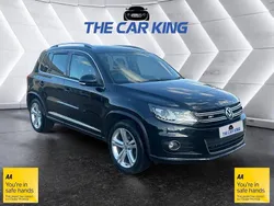 Black Used 2013 VW Tiguan R-line SUV | £7,480 (Fair price)