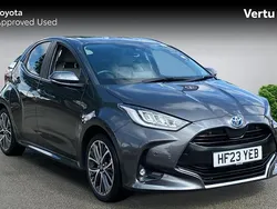 Grey Used 2023 Toyota Yaris Hybrid Hatchback | £19,240 (Fair price)