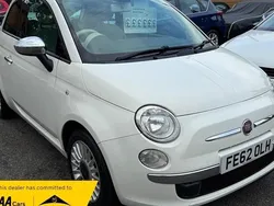 White Used 2012 Fiat 500 Lounge Hatchback | £3,199 (Good price)