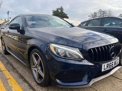 Blue Used 2016 Mercedes C220 AMG line Coupe | £11,995 (Fair price)
