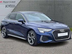Blue Used 2023 Audi A3 S-Line Hatchback | £24,093 (Fair price)