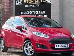 Red Used 2015 Ford Fiesta Zetec Hatchback | £5,495 (Fair price)