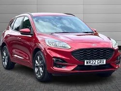 Lucid red Used 2022 Ford Kuga ST-Line SUV | £19,795 (Fair price)