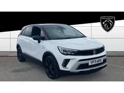 White Used 2021 Vauxhall Crossland Edition SUV | £10,716 (Fair price)