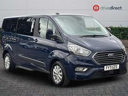 Blue Used 2021 Ford Tourneo Custom Zetec Van | £24,500 (Super price)