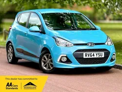 Blue Used 2015 Hyundai i10 Premium Hatchback | £4,995 (Good price)